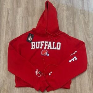 NWT Cropped Buffalo Bills Hoodie